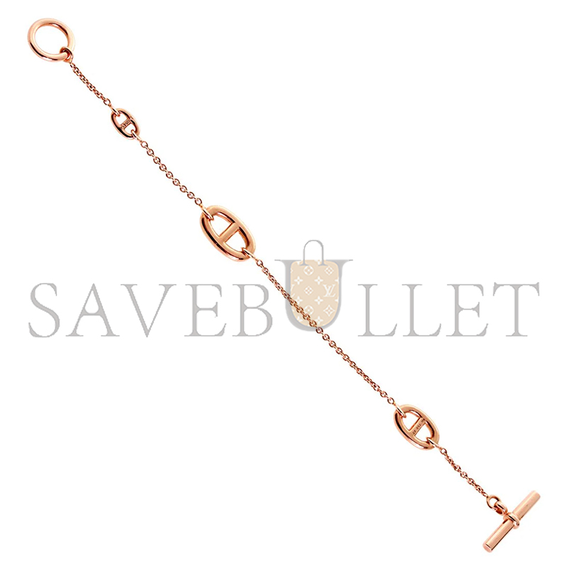H**mes farandole rose gold bracelet